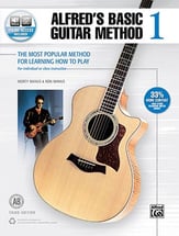 Alfred's Basic Guitar Method #1 Guitar and Fretted sheet music cover